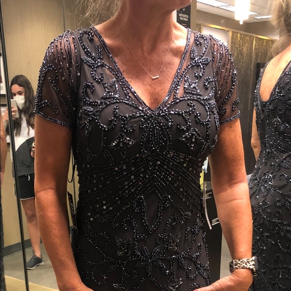 Beaded Formal Dress- unaltered - Picture 5 of 6